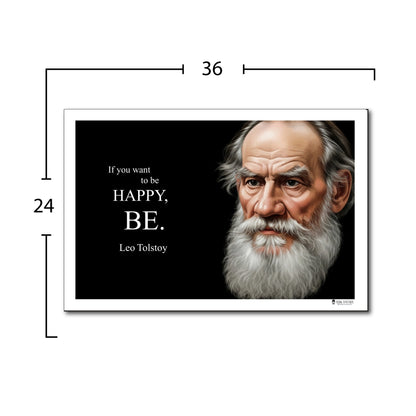 Leo Tolstoy Inspirational Quote Wall Art