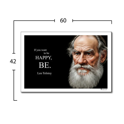 Leo Tolstoy Inspirational Quote Wall Art
