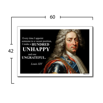 Louis XIV Inspirational Quote Wall Art