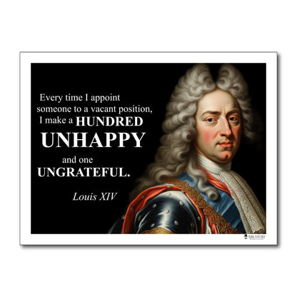 Louis XIV Inspirational Quote Wall Art