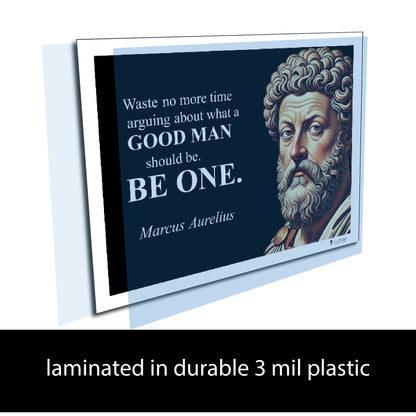 Marcus Aurelius Inspirational Quote Poster - Young N Refined