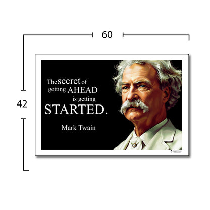 Mark Twain Inspirational Quote Wall Art