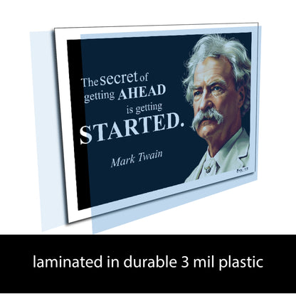 Mark Twain Inspirational Quote Wall Art