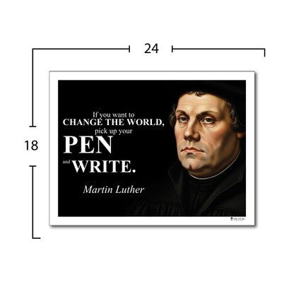 Martin Luther Inspirational Quote Wall Art
