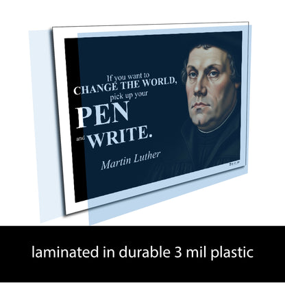 Martin Luther Inspirational Quote Wall Art