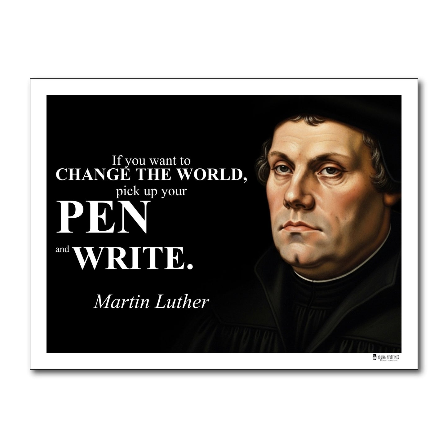 Martin Luther Inspirational Quote Wall Art
