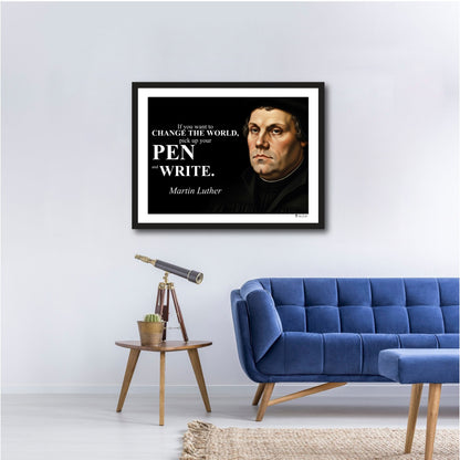 Martin Luther Inspirational Quote Wall Art