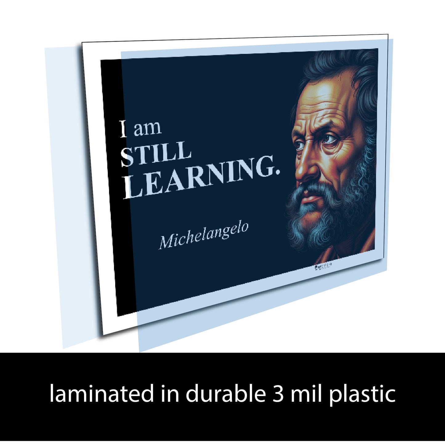 Michelangelo Inspirational Quote Wall Art