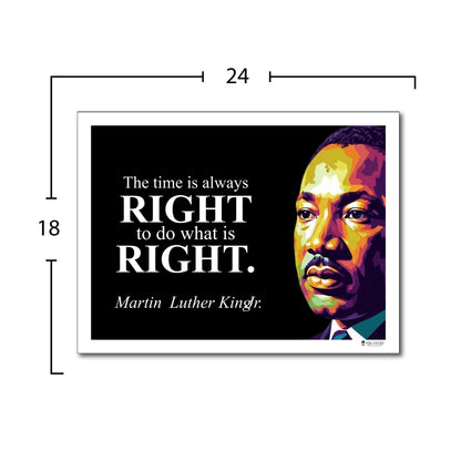 Martin Luther King Jr. Inspirational Quote Poster - Young N Refined