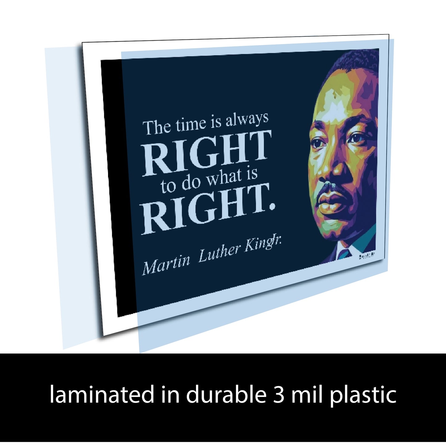 Martin Luther King Jr. Inspirational Quote Poster - Young N Refined