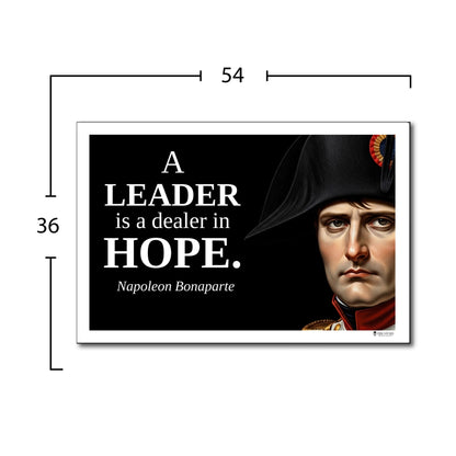 Napoleon Bonaparte Inspirational Quote Wall Art
