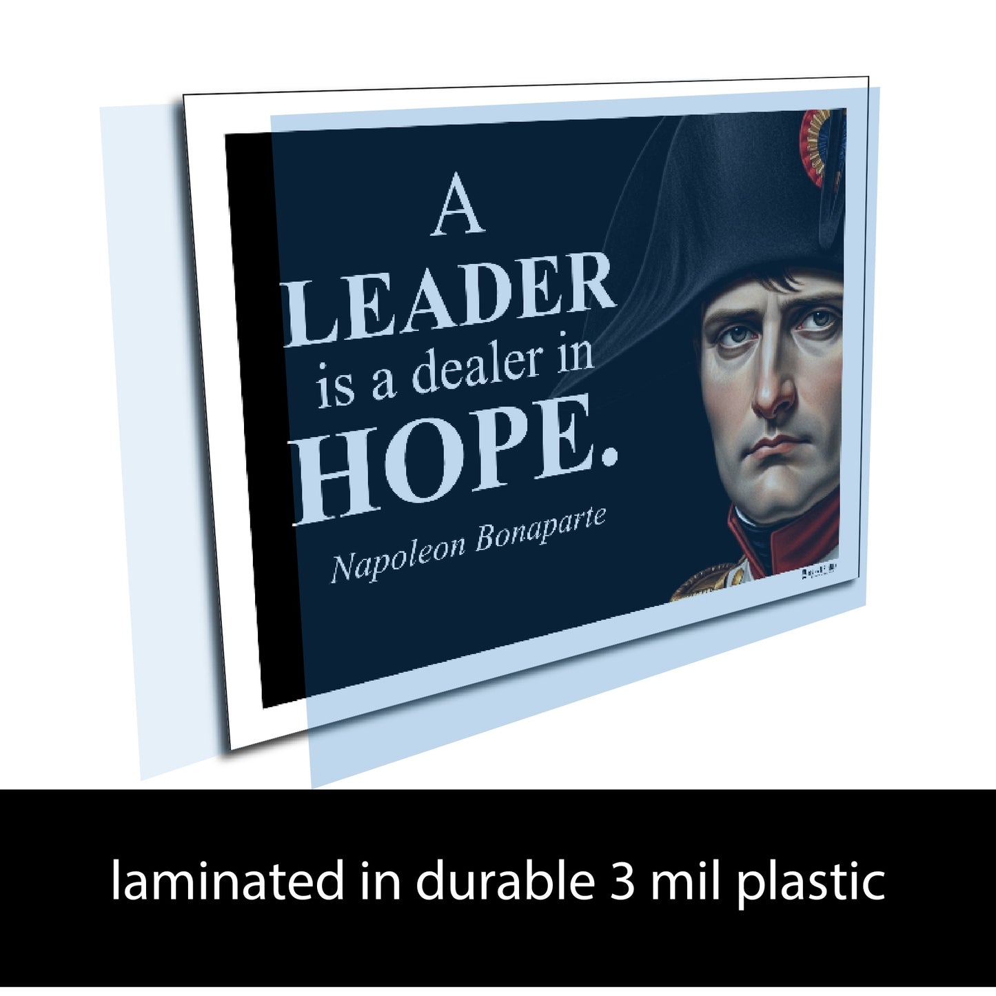 Napoleon Bonaparte Inspirational Quote Wall Art