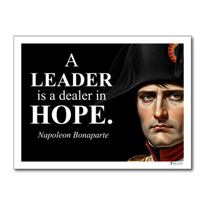 Napoleon Bonaparte Inspirational Quote Wall Art