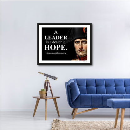 Napoleon Bonaparte Inspirational Quote Wall Art