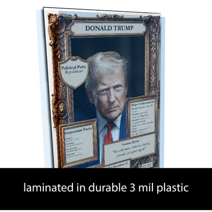 US President Donald Trump Inspirational Quote Poster - Young N Refined