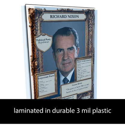 US President Richard Nixon Inspirational Quote Poster - Young N Refined
