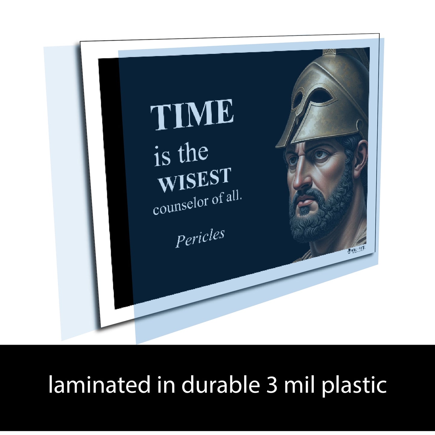 Pericles Inspirational Quote Poster - Young N Refined