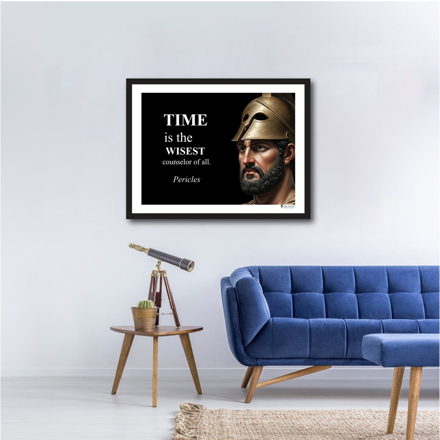 Pericles Inspirational Quote Poster - Young N Refined