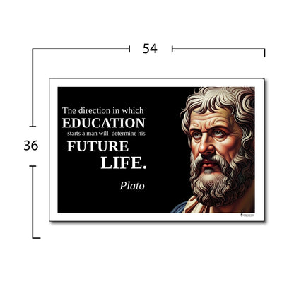 Aristotle Inspirational Quote Poster - Young N Refined