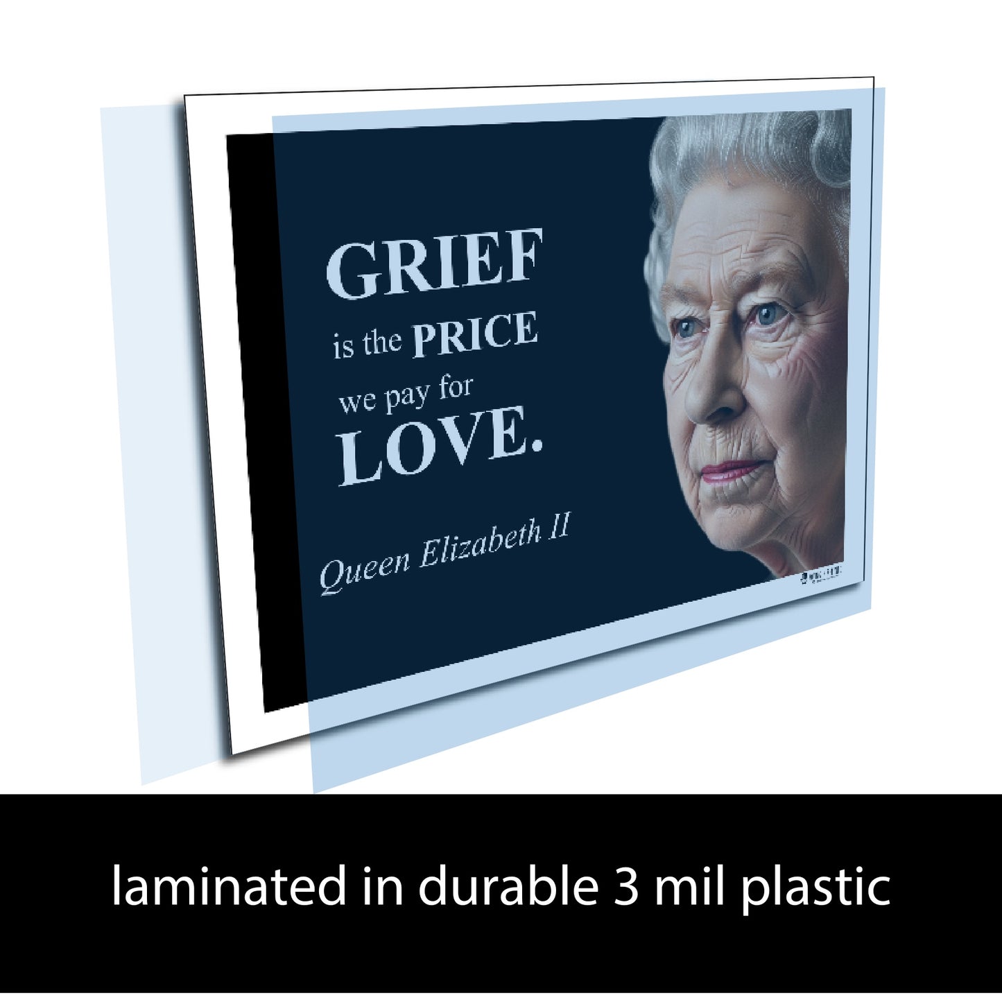 Queen Elizabeth II Inspirational Quote Wall Art