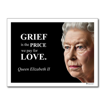 Queen Elizabeth II Inspirational Quote Wall Art