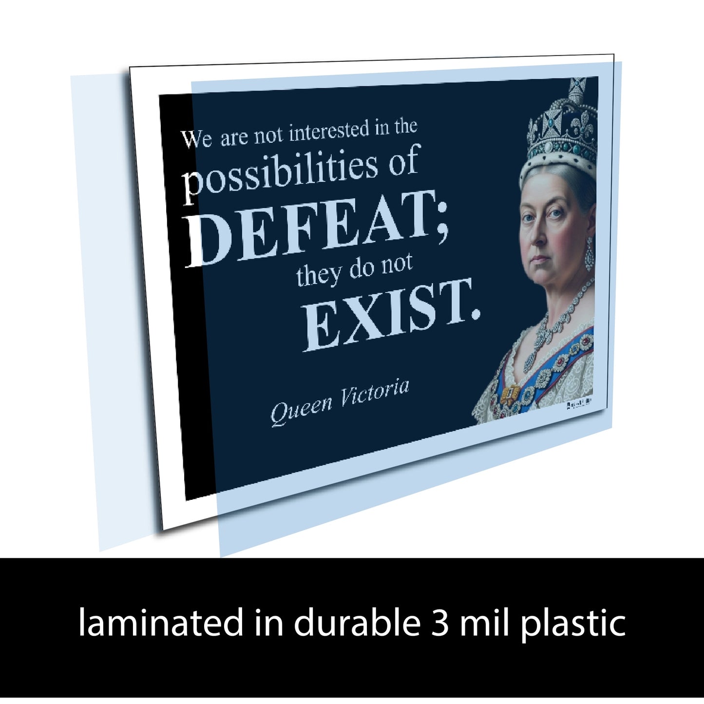 Queen Victoria Inspirational Quote Wall Art