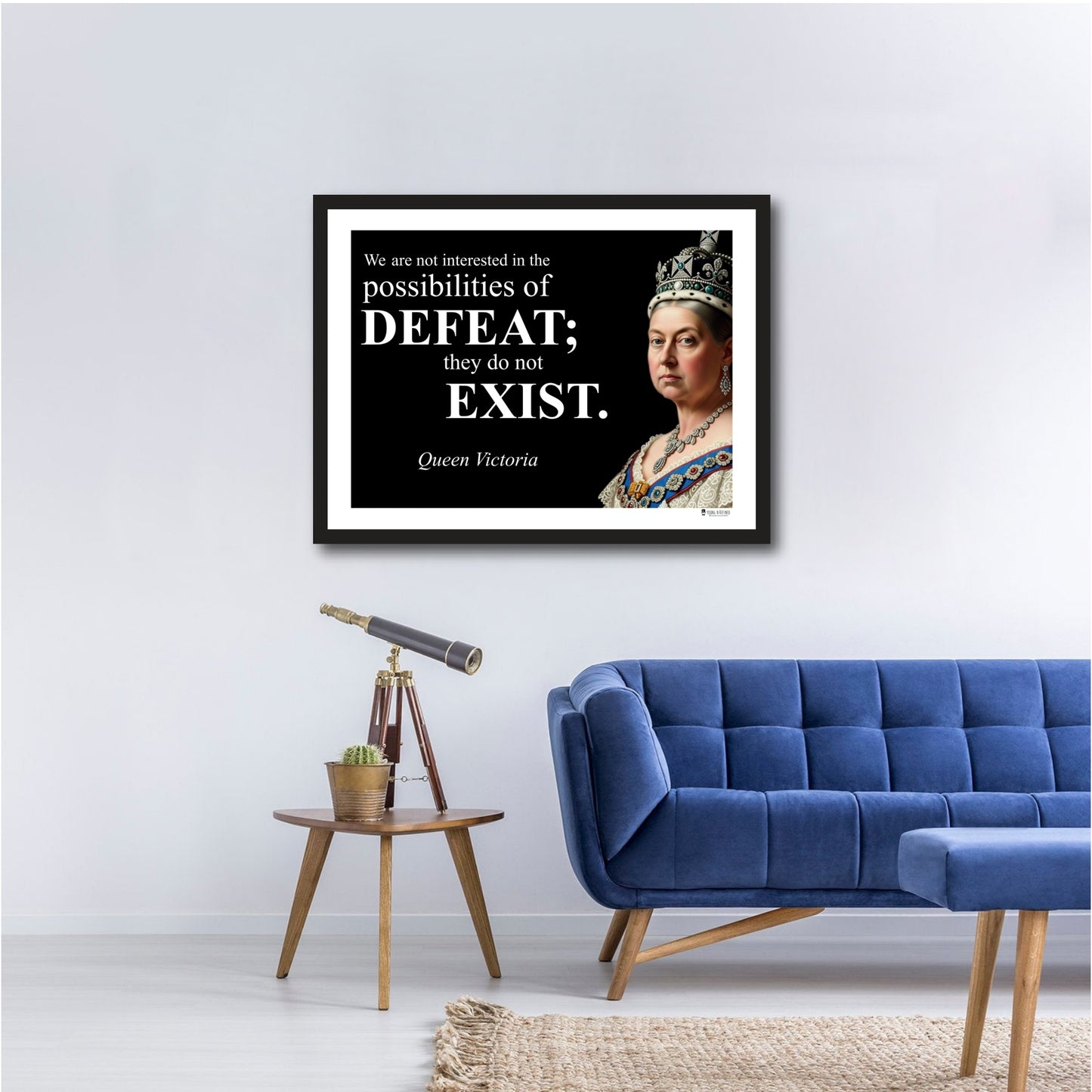 Queen Victoria Inspirational Quote Wall Art