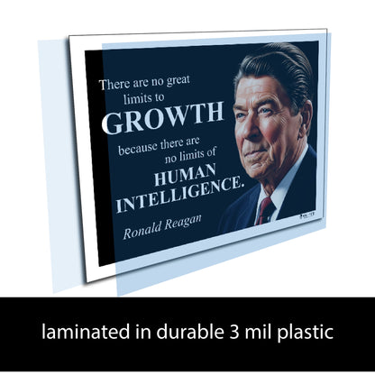 Ronald Reagan Inspirational Quote Wall Art