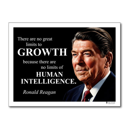 Ronald Reagan Inspirational Quote Wall Art