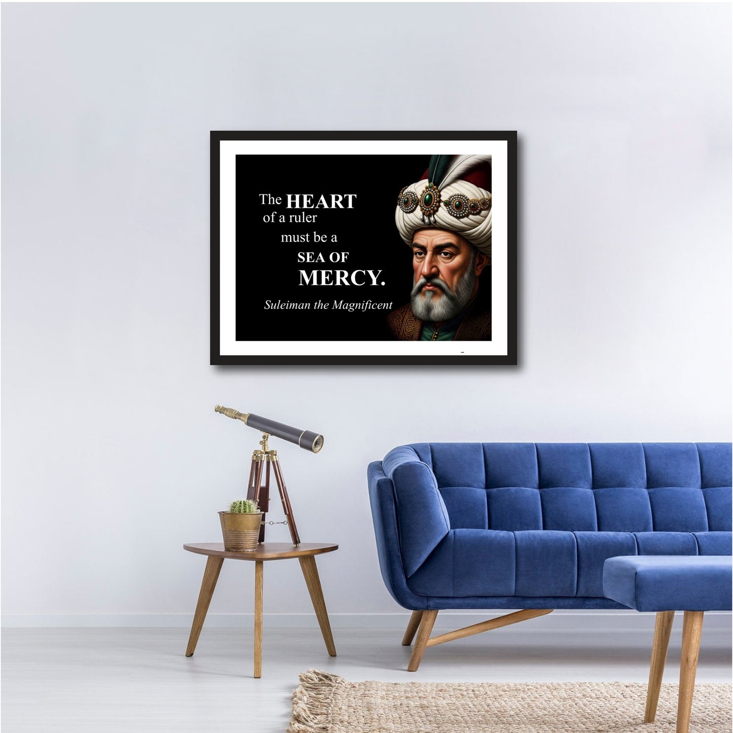 Suleiman the Magnificent Inspirational Quote Wall Art