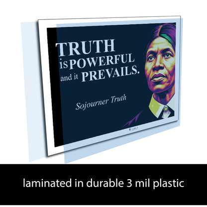 Sojourner Truth Inspirational Quote Poster - Young N Refined