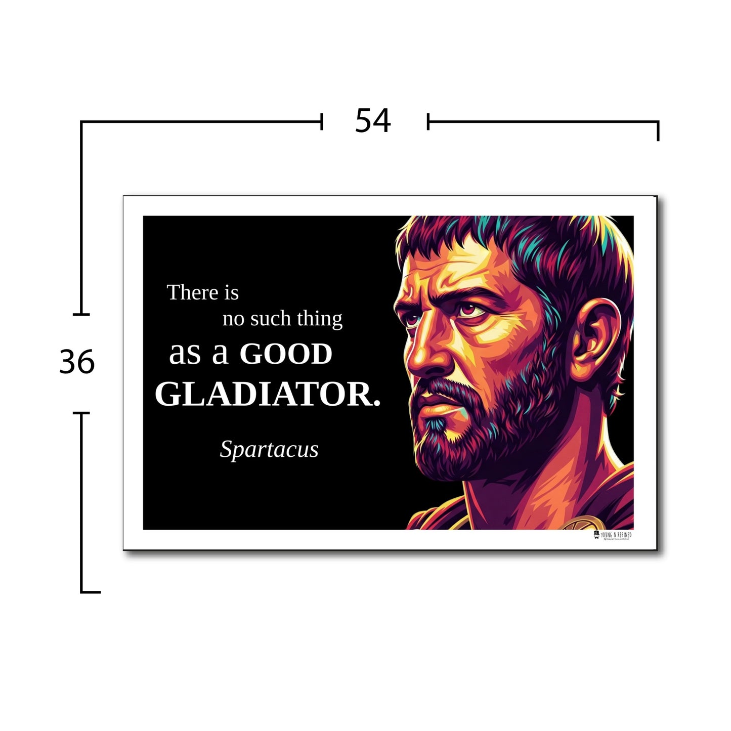 Aristotle Inspirational Quote Poster - Young N Refined