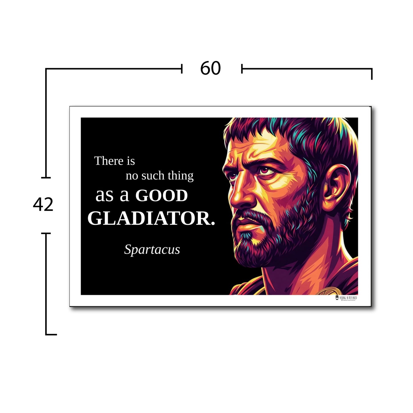 Aristotle Inspirational Quote Poster - Young N Refined