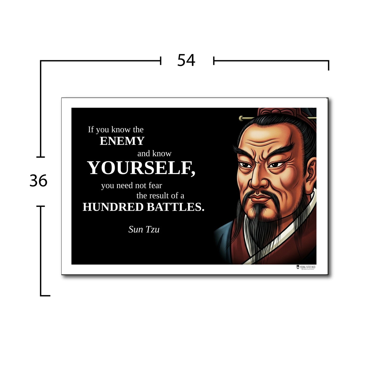 Aristotle Inspirational Quote Poster - Young N Refined