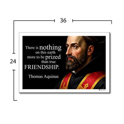 Thomas Aquinas Inspirational Quote Wall Art