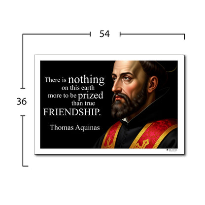 Thomas Aquinas Inspirational Quote Wall Art