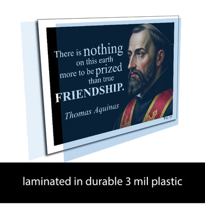Thomas Aquinas Inspirational Quote Wall Art