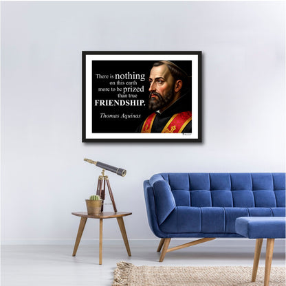 Thomas Aquinas Inspirational Quote Wall Art