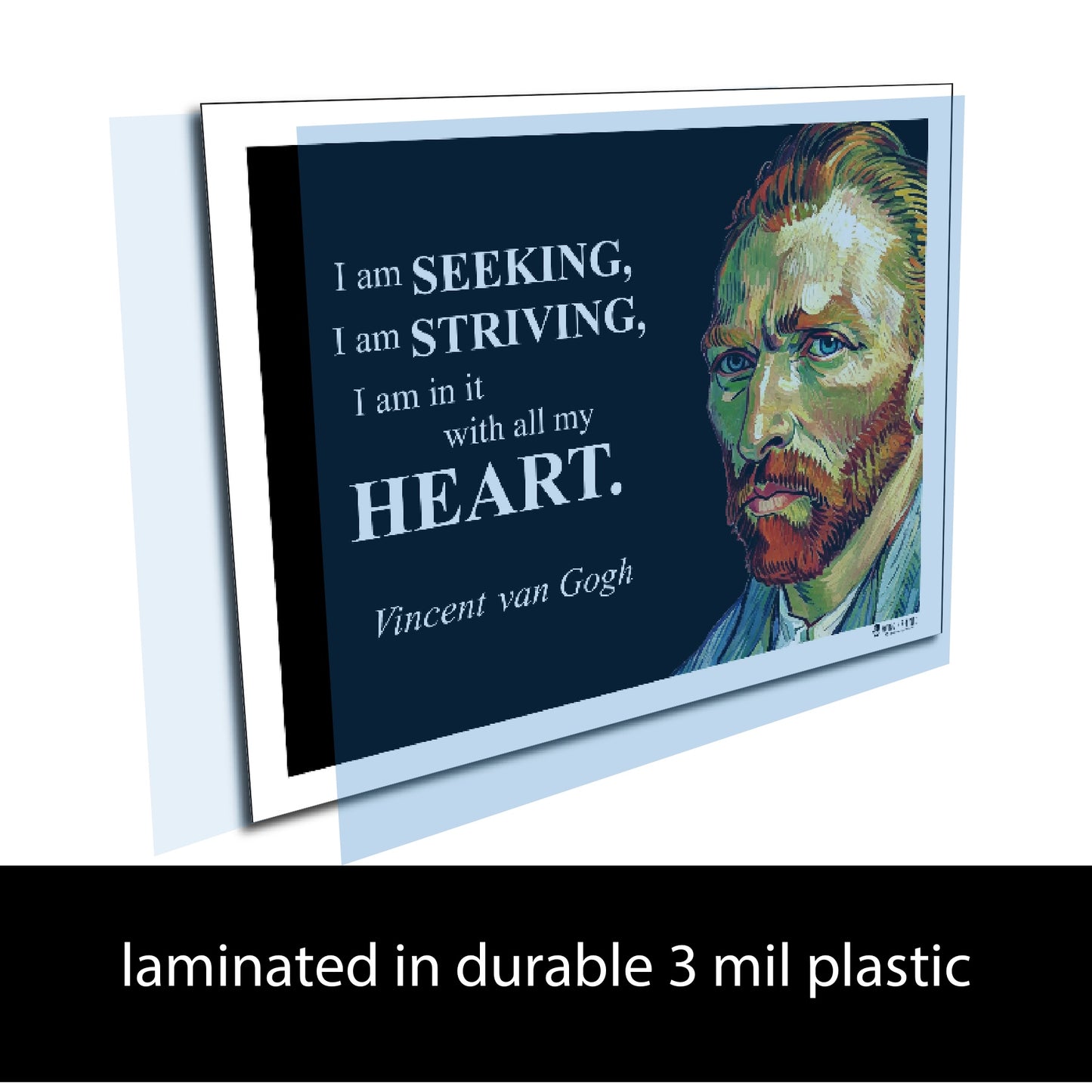 Vincent van Gogh Inspirational Quote Wall Art