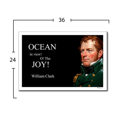 William Clark Inspirational Quote Wall Art