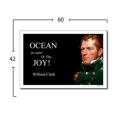 William Clark Inspirational Quote Wall Art