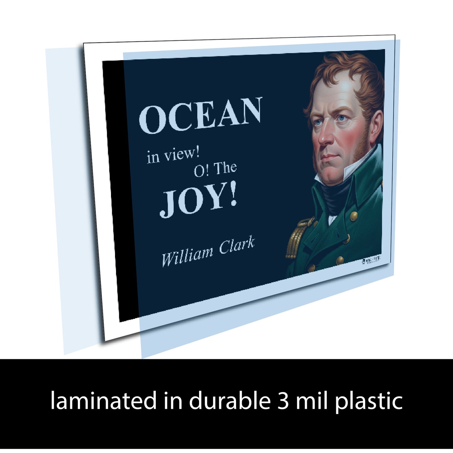 William Clark Inspirational Quote Wall Art