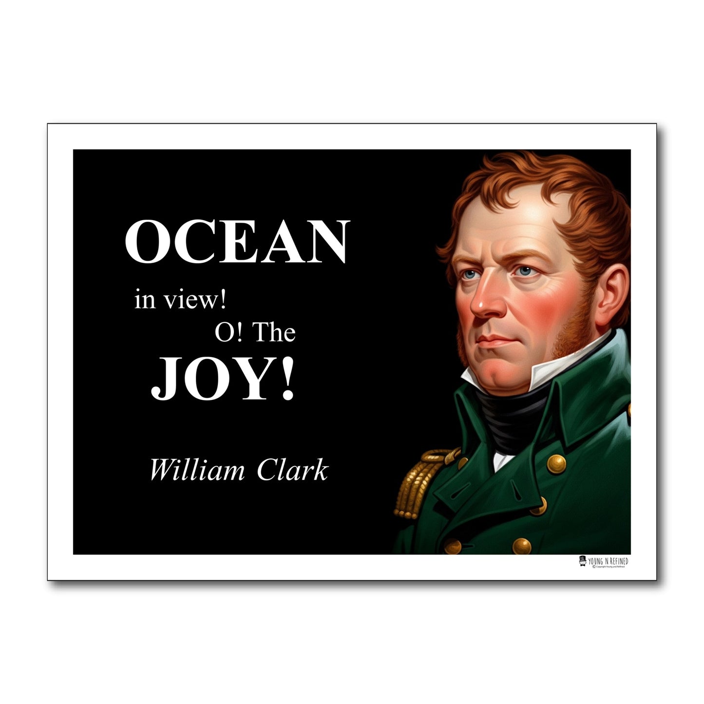 William Clark Inspirational Quote Wall Art