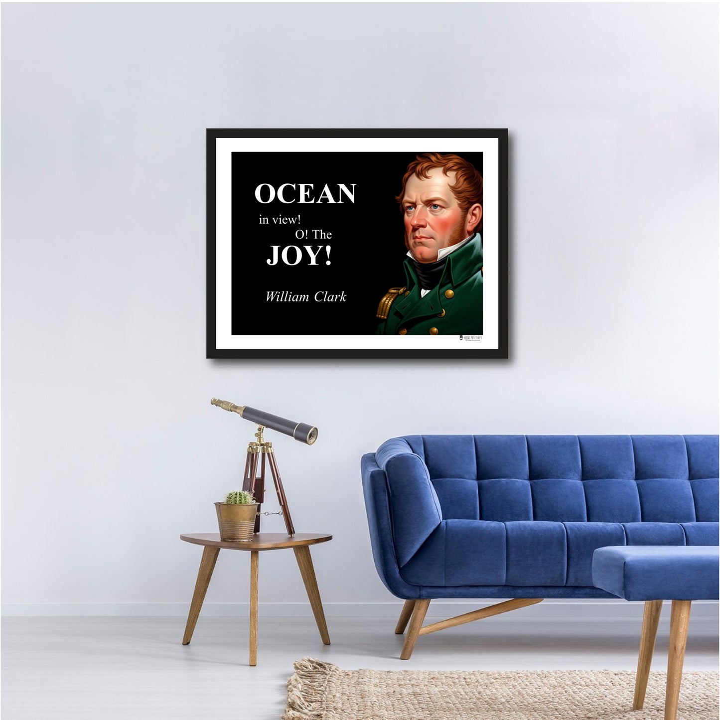 William Clark Inspirational Quote Wall Art