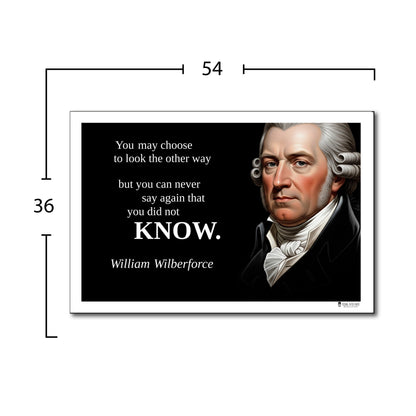 William Wilberforce Inspirational Quote Poster - Young N Refined