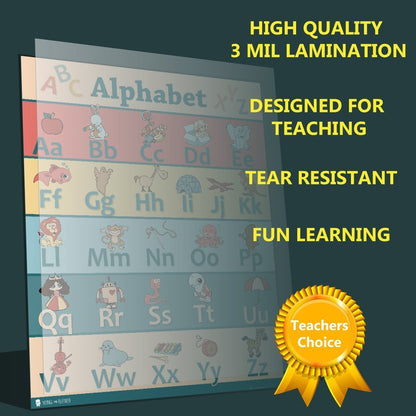 Education Four Poster Pack Preschool Classroom - Young N' Refined