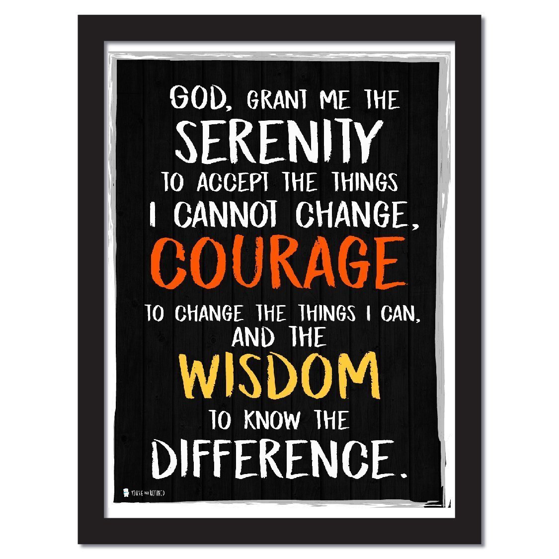 Serenity prayer wall art perfect for decorating kitchens homes bathroo ...