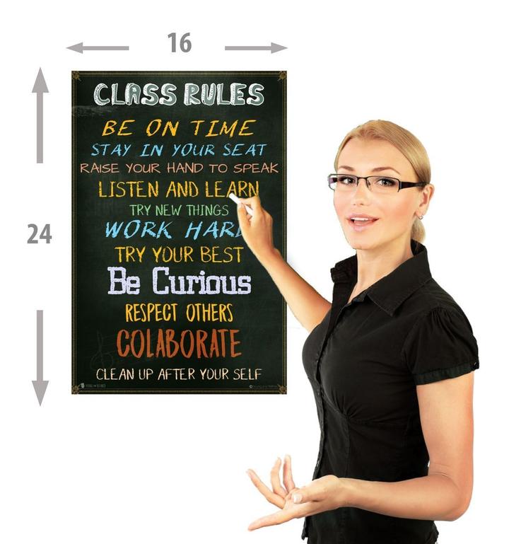 Course Rules. Sign Classroom Rules Sign Chalkboard An Educators friend. – Young N' Refined