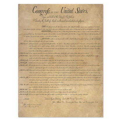 American Founding documents 3 pack Laminated replica
