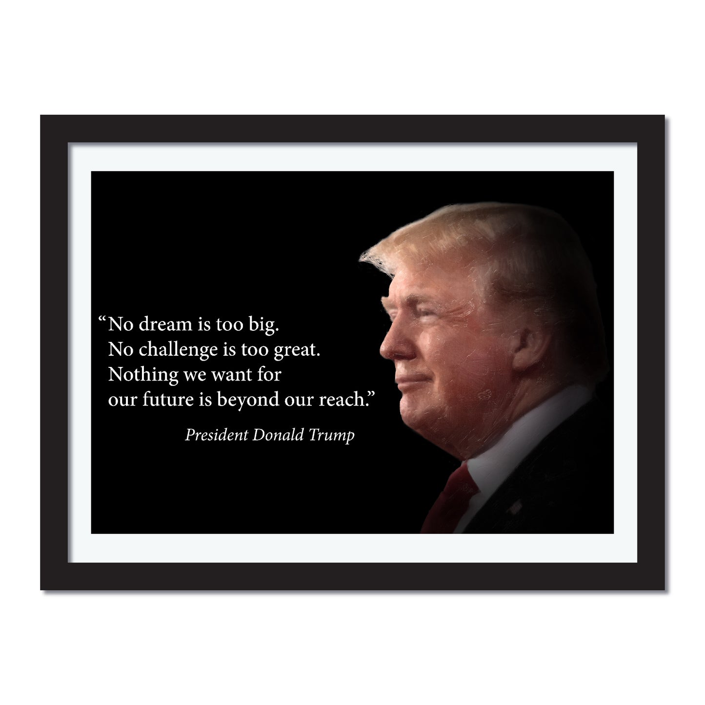 Donald Trump Poster Motivational Quote - Young N Refined